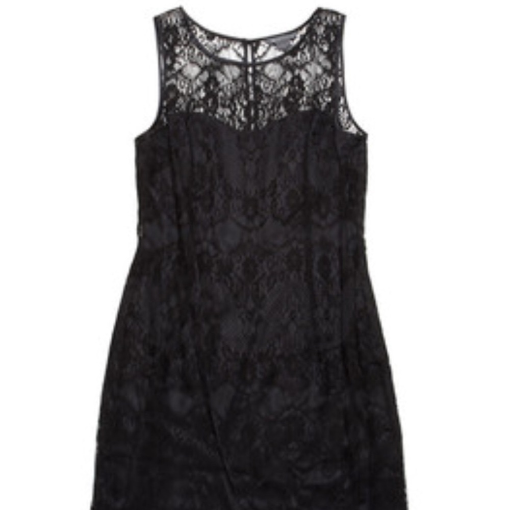 Stunning ARMANI EXCHANGE little black lace dress